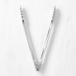 Williams Sonoma Open Kitchen Stainless-Steel Tongs, 12"