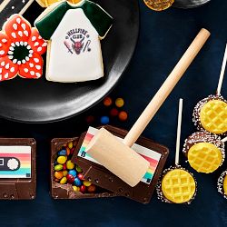 Stranger Things x Williams Sonoma Chocolate Breakable Cassette Tape