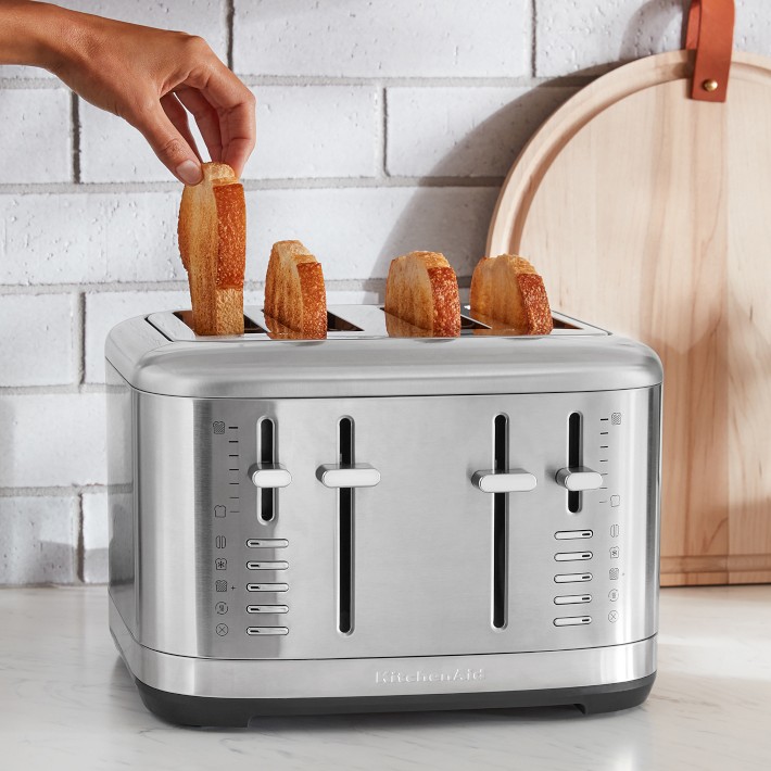 KitchenAid® 4-Slice Toaster, Stainless Steel | Williams Sonoma