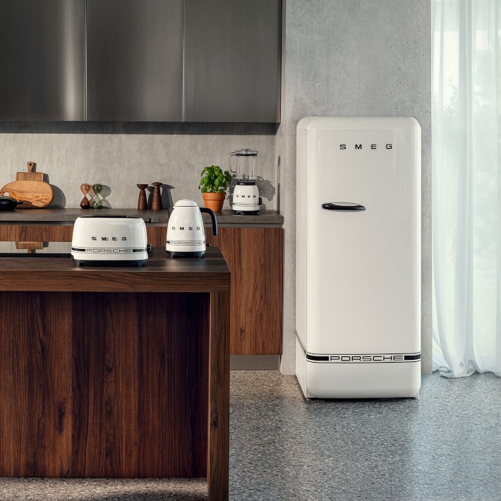 Porsche x SMEG FAB 28 Retro Refrigerator | Williams Sonoma