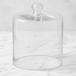 Williams Sonoma Rounded Glass Candle Cloche