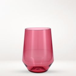 Outdoor Pure Stemless Wine Glasses, Set of 6, Rose