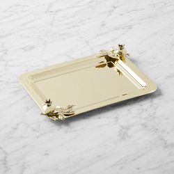 Amora Brass Tray