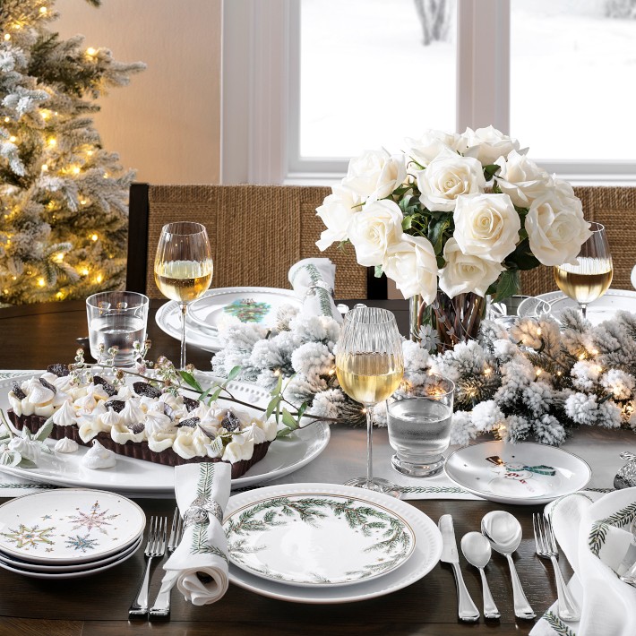 Jeff Leatham Holiday Appetizer Plates | Williams Sonoma