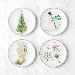 Jeff Leatham Holiday Appetizer Plates