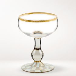 MacKenzie-Childs Sterling Check Coupe