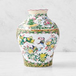 Famille Rose Decorated Vase