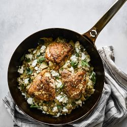 de Buyer Mineral B Pro Carbon Steel Country Pan, 11"