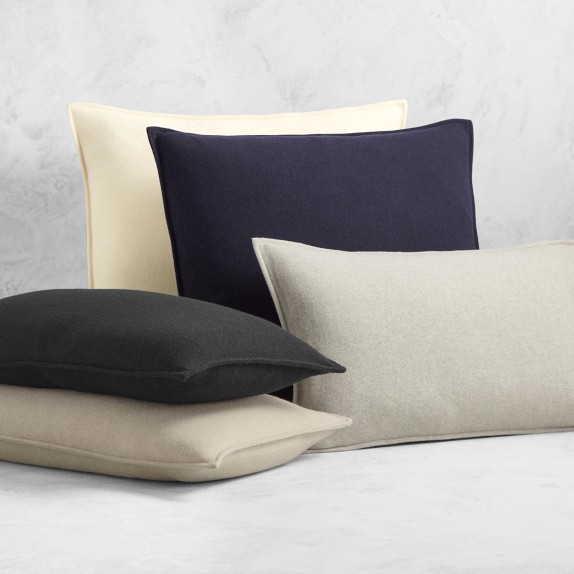 European Solid Cashmere Pillow Cover
