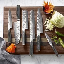 Shun Premier Grey Santoku Knife, 7&quot;