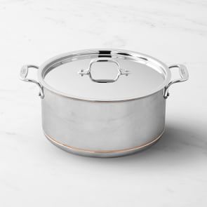 調理器具 All-Clad Copper Core Stock Pot 8Q All-Clad Copper Core Stock Pots | Williams Sonoma