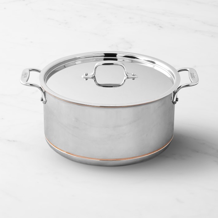 All-Clad オールクラッド Copper Core 4Qt 高級調理器具 All-Clad Copper Core Saucepan - 4-quart – Cutlery and More