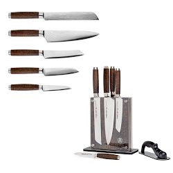 Schmidt Brothers Artisan Series Knife Block, Set of 7