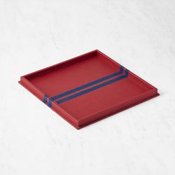 THE GEORGE x Williams Sonoma Home Leather Wrapped Tray