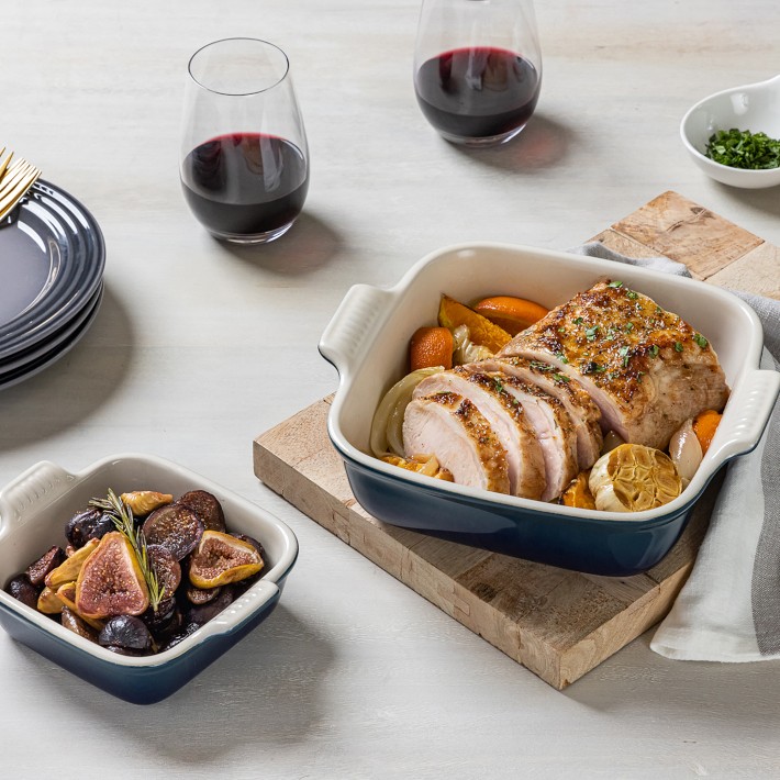 Le Creuset Heritage Stoneware Baker Set of 2 | Williams Sonoma