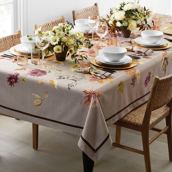 Chestnut Tablecloth | Williams Sonoma Chestnut Tablecloth | Williams Sonoma