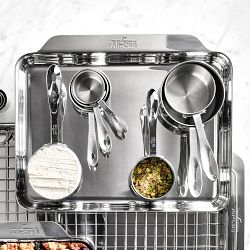 All-Clad Stainless-Steel Measuring Cups &amp; Spoons Ultimate Set