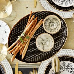 Honeycomb Oval Platter