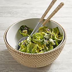 Light Woven Salad Bowl