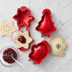 Williams Sonoma Holiday Hand Pie Molds, Set of 3