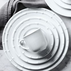 Pillivuyt Bamboo Porcelain Dinnerware Collection