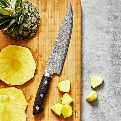 Zwilling Bob Kramer Damascus Steel Narrow Chef's Knife, 8"