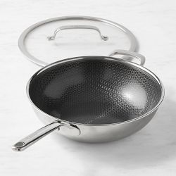 GreenPan&#8482; Spectra Thermobond Hybrid Ceramic Nonstick Covered Wok, 12&quot;