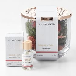 Home Fragrance Potpourri Jar, Jasmine &amp; Yuzu