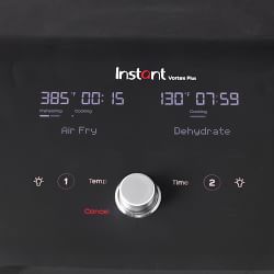 Instant Vortex&#8482; Plus Dual ClearCook Stainless-Steel Air Fryer, 8-qt