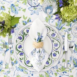 AERIN x Williams Sonoma Braided Woven Napkin Rings, Set of 4