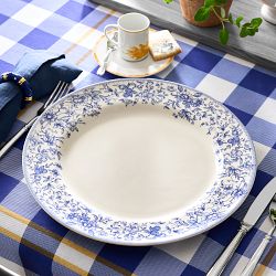 English Floral Charger