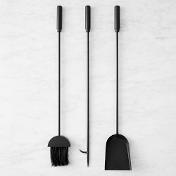 Carrara Marble Fireplace Tool Set