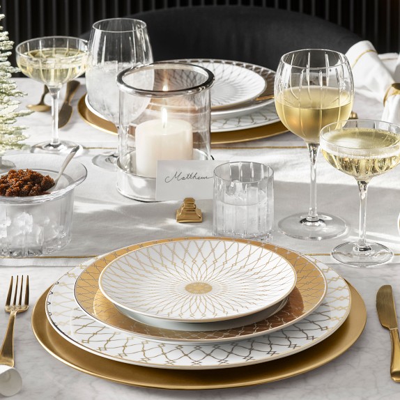Regency Gold Dinnerware Collection | Williams Sonoma