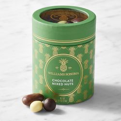 Williams Sonoma Heritage Canister, Chocolate Mixed Nuts