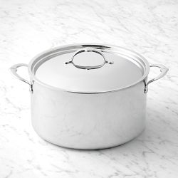 Hestan ProBond Luxe Professional Clad Stainless-Steel Stockpot, 12-Qt.