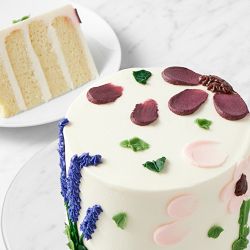 Bridgerton x Williams Sonoma Four-Layer Floral Lemon Lavender Cake, Serves 18