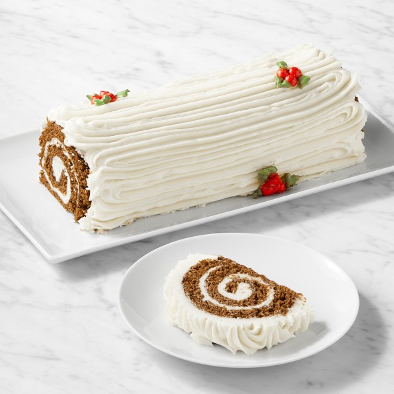Gingerbread Buche de Noel, Serves 25