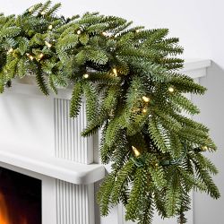 Balsam Hill Fraser Fir Faux Wreath &amp; Garland