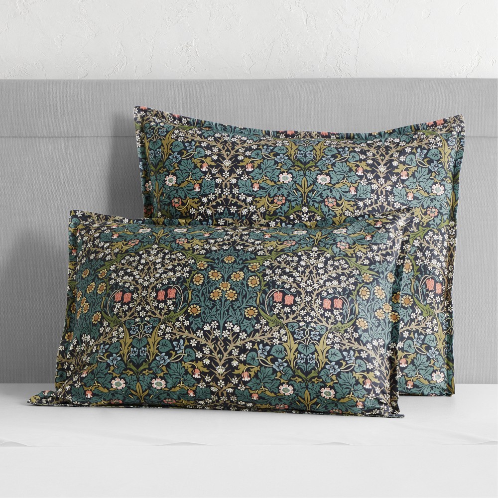 Morris & Co. x Williams Sonoma Home Blackthorn Duvet Cover and Shams