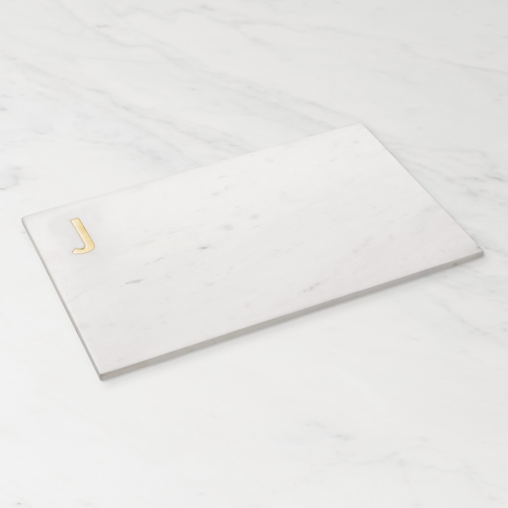 Marble & Brass Monogram Board