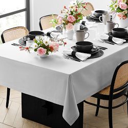 WILLIAMS-SONOMA ランチョンマット ホワイト White Tablecloths | White Round Tablecloths | Williams Sonoma