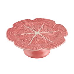 Bordallo Pinheiro Cabbage Cake Stand