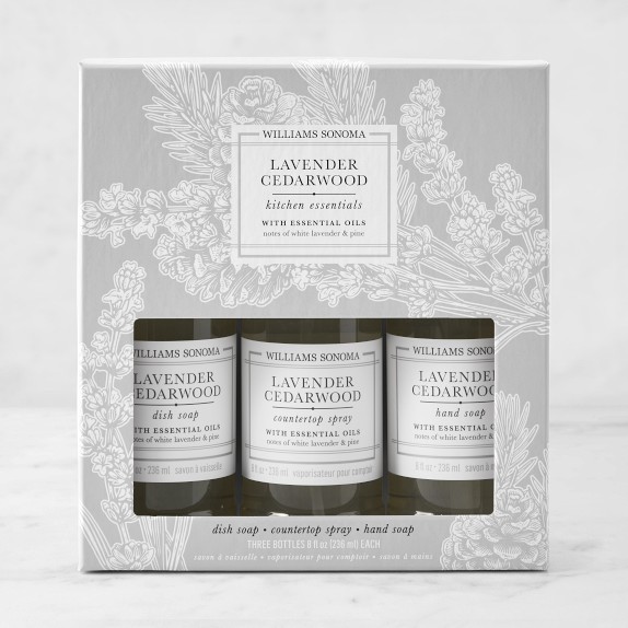 Williams Sonoma Lavender Cedarwood Kitchen Essentials Kit