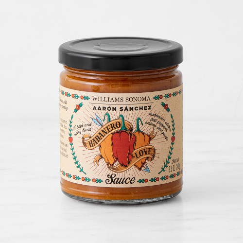 Aarón Sánchez x Williams Sonoma Habanero Love Sauce