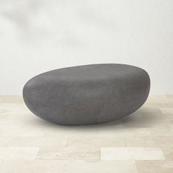 River Stone Large Coffee Table, Charcoal