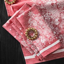 'Twas the Night Before Christmas Jacquard Napkins, Set of 4