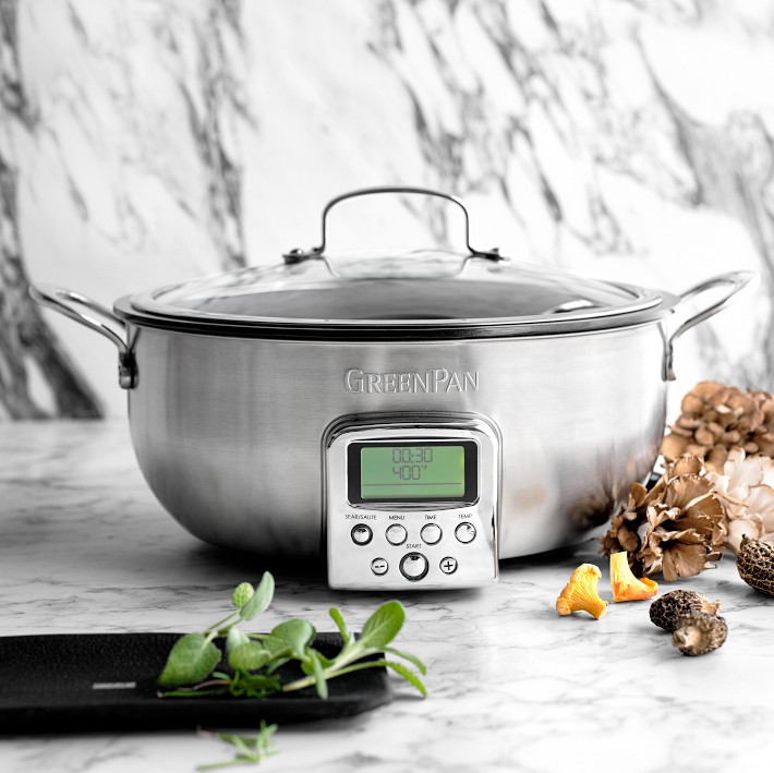 GreenPan™ Premiere Essential Smart Skillet | Williams Sonoma