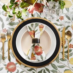 Morris &amp; Co. Golden Fruit Napkins, Set of 4