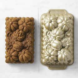 Nordic Ware Nonstick Cast Aluminum Pumpkin Patch Loaf Pan