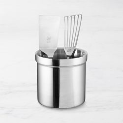 Stainless Steel Partitioned Utensil Holder